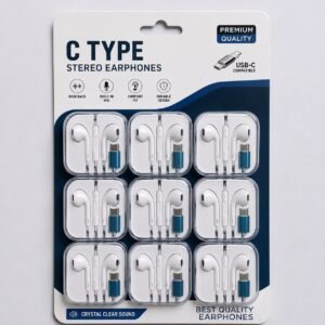 wire headphone c tipe